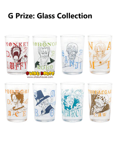 Ichiban Kuji One Piece Professionals Duel Memories - Glass Collection Ichiban Kuji One Piece Professionals Duel Memories - Glass Collection